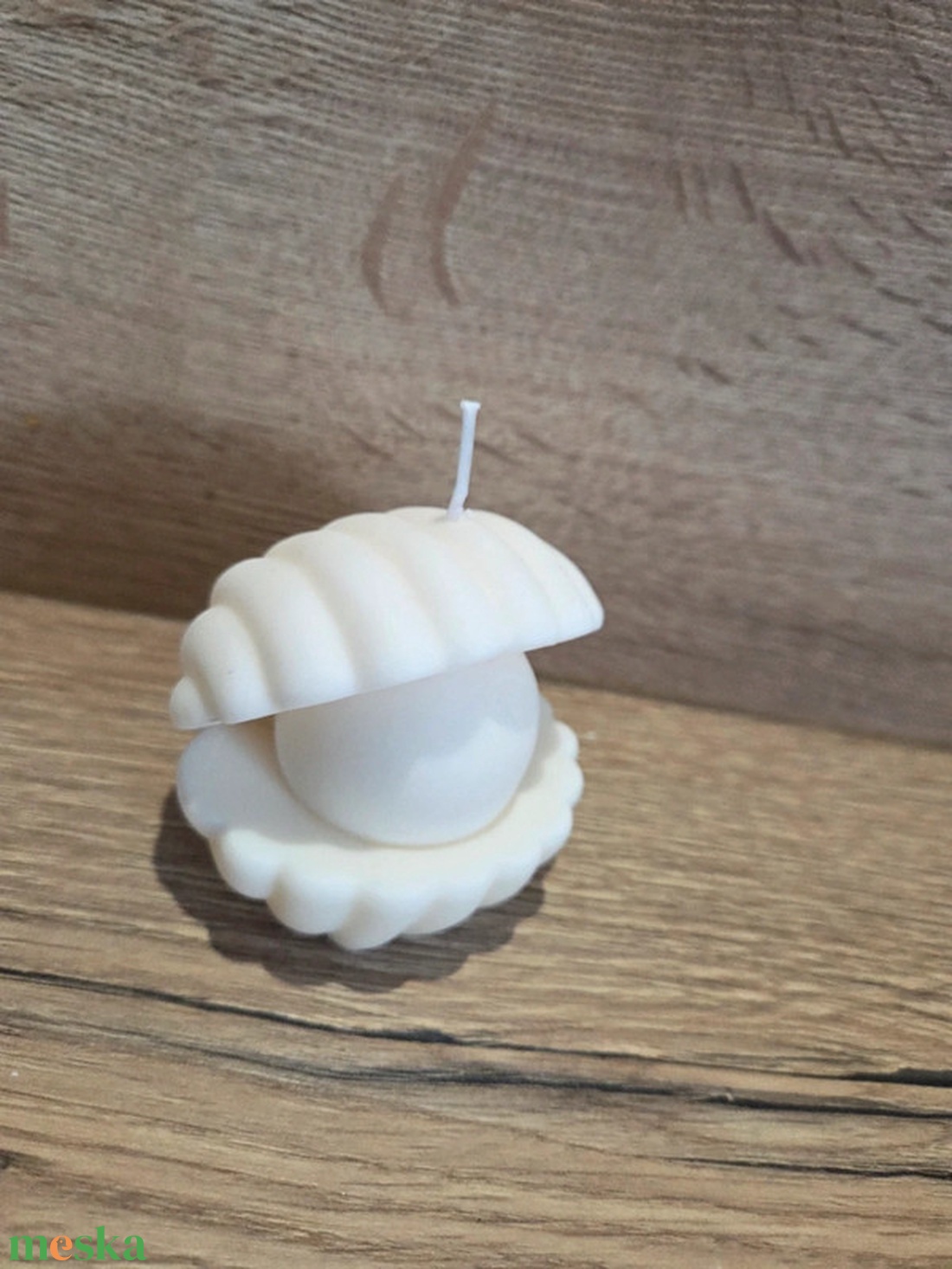 Kagylócska - otthon & életmód - gyertya, illat, aroma - gyertya - Meska.hu