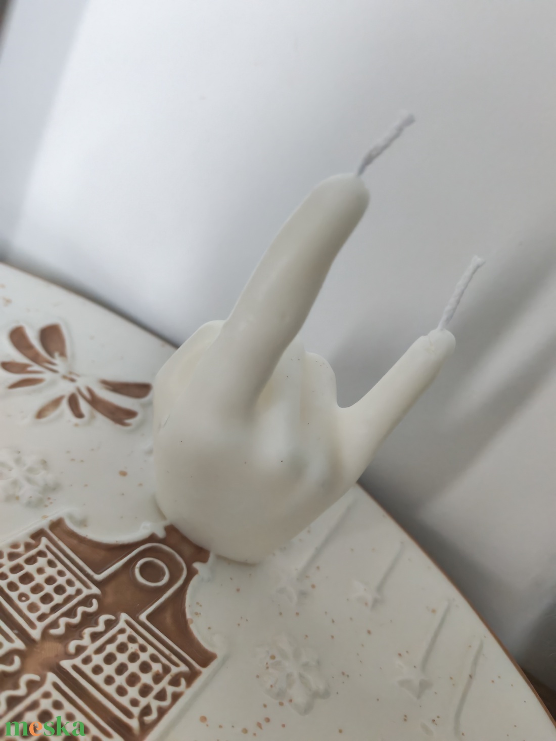 Metálvilla gyertya - otthon & életmód - gyertya, illat, aroma - gyertya - Meska.hu