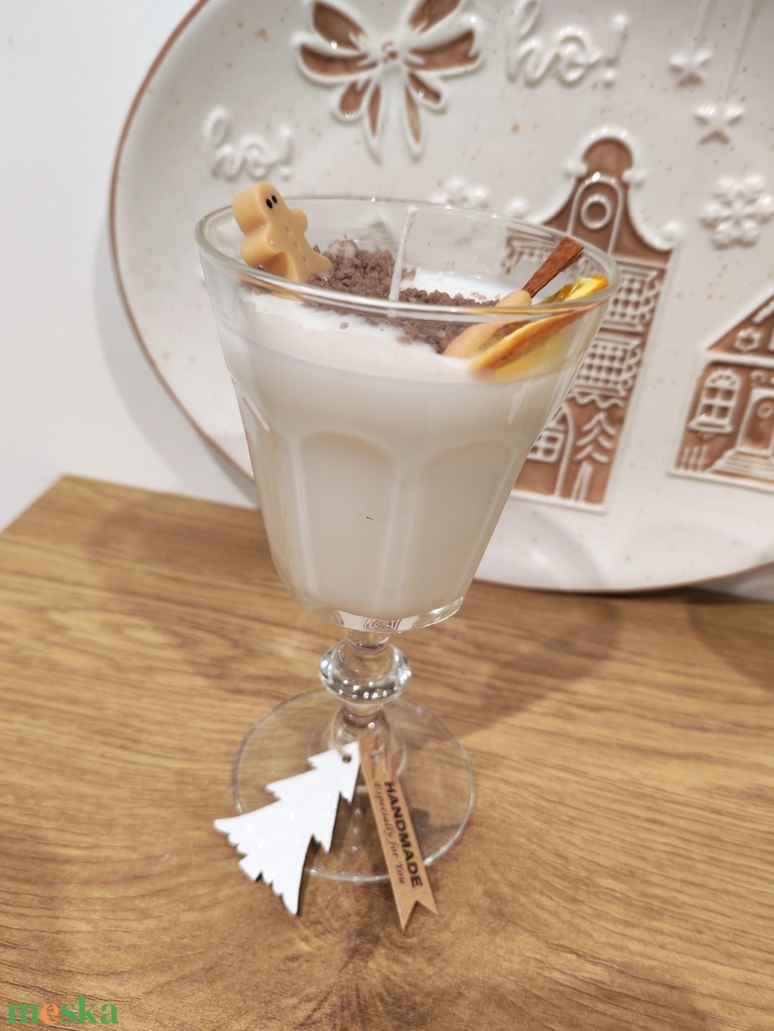 Nagy mézi gyertya - otthon & életmód - gyertya, illat, aroma - gyertya - Meska.hu