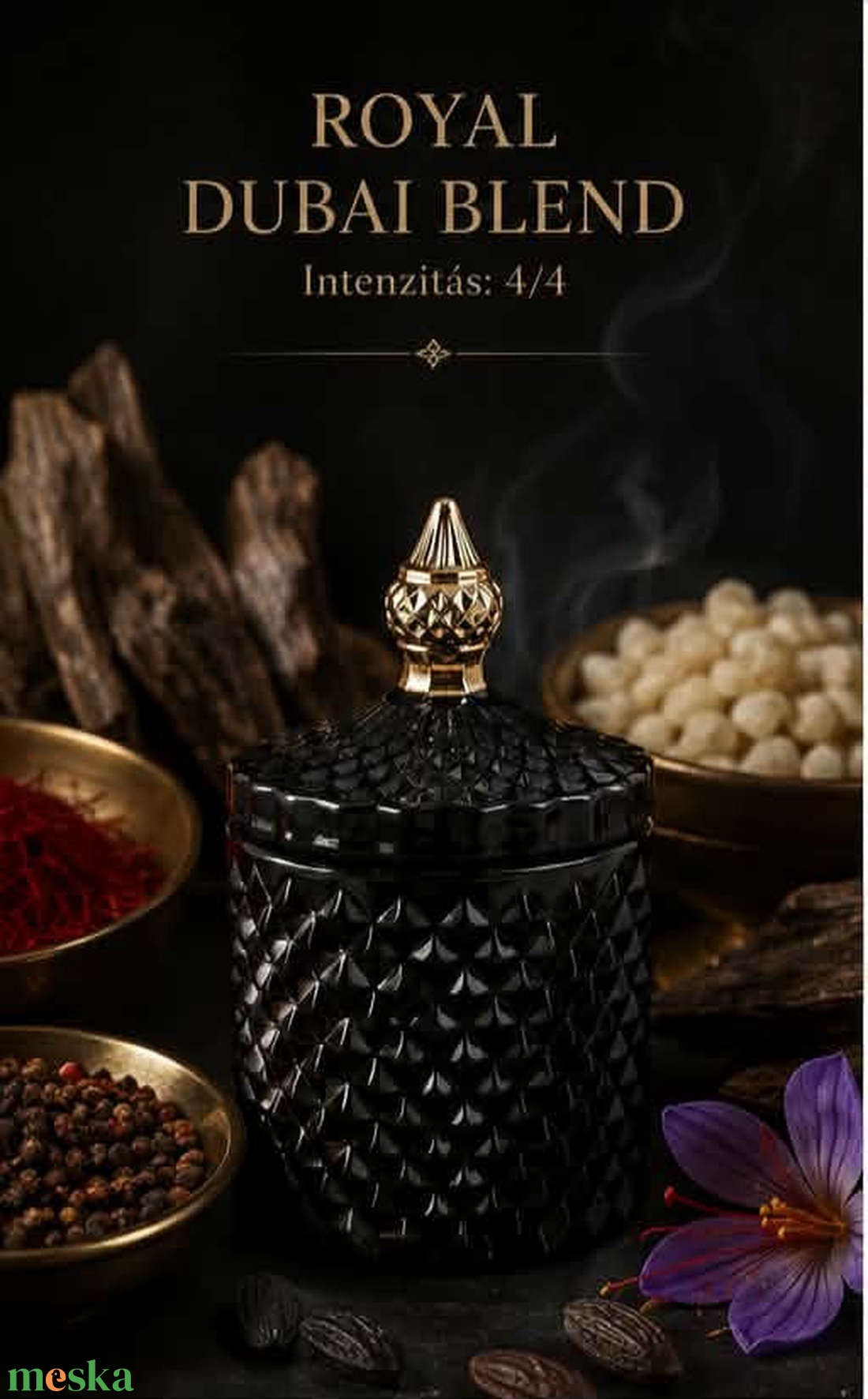 Royal Dubai Blend - otthon & életmód - gyertya, illat, aroma - gyertya - Meska.hu