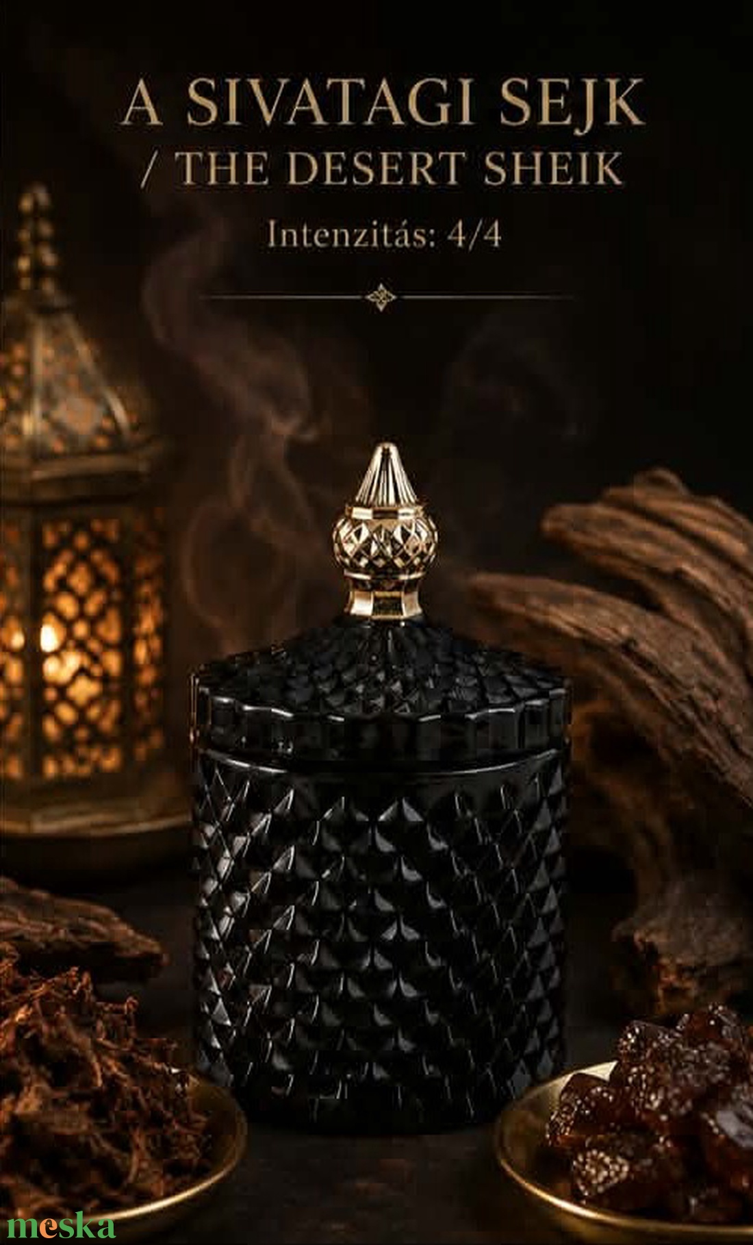 Sivatagi Sejk - otthon & életmód - gyertya, illat, aroma - gyertya - Meska.hu