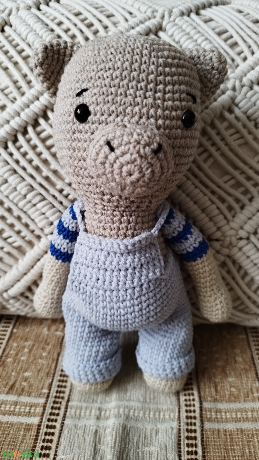 Röfi, a vagány kismalac - játék & sport - plüssállat & játékfigura - malac - Meska.hu