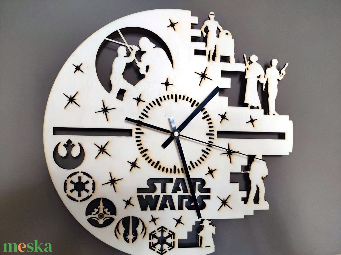 Star Wars óra - otthon & életmód - dekoráció - fali és függő dekoráció - falióra & óra - Meska.hu Star Wars óra - otthon & életmód - dekoráció - fali és függő dekoráció - falióra & óra - Meska.hu