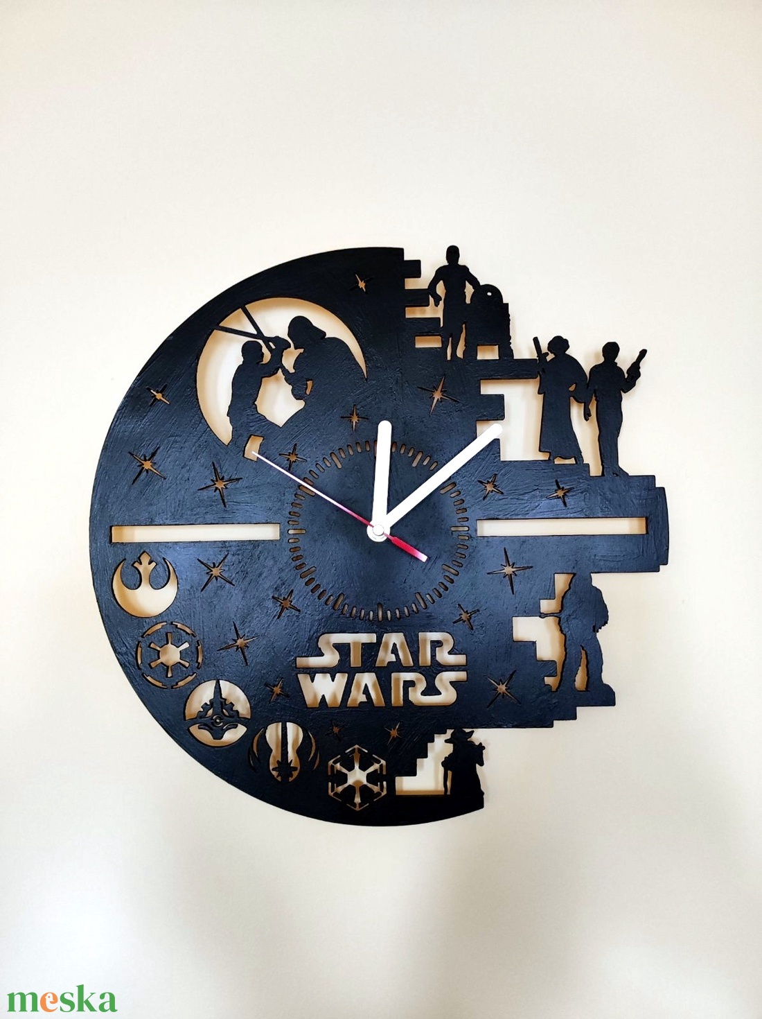 Star Wars óra - otthon & életmód - dekoráció - fali és függő dekoráció - falióra & óra - Meska.hu Star Wars óra - otthon & életmód - dekoráció - fali és függő dekoráció - falióra & óra - Meska.hu
