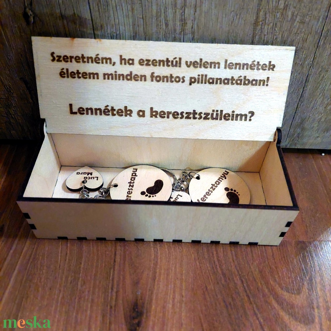 Keresztszülő felkérő - játék & sport - keresztelőajándékok - Meska.hu