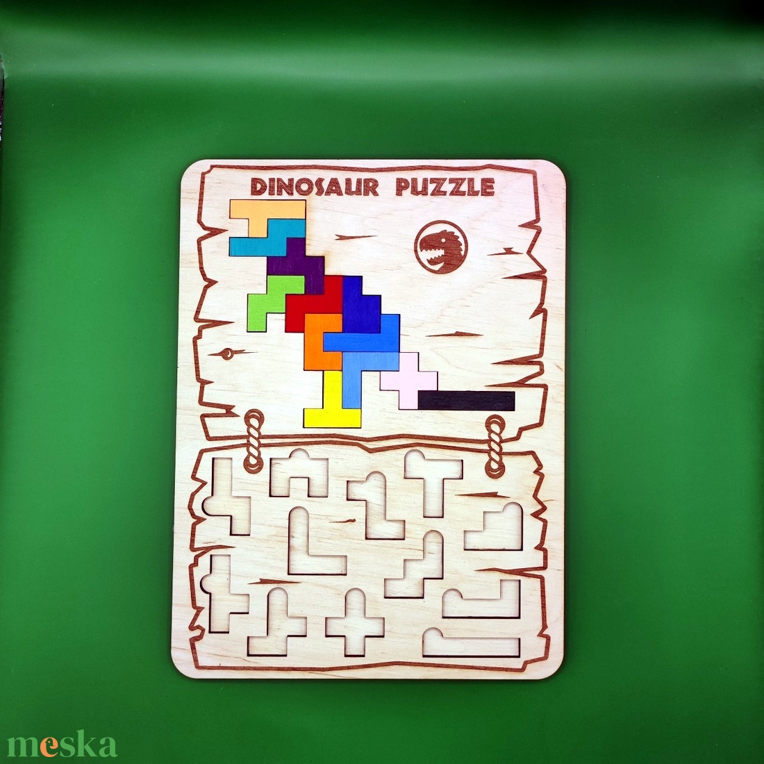 Dínós kirakó - játék & sport - puzzle - kirakó, kocka kirakó - Meska.hu Dínós kirakó - játék & sport - puzzle - kirakó, kocka kirakó - Meska.hu
