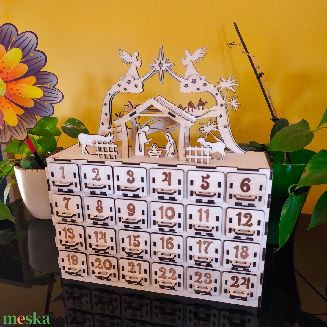 Adventi Naptár (Betlehemes) - játék & sport - keresztelőajándékok - Meska.hu