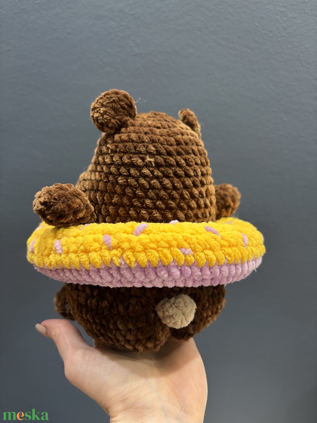 Horgolt hörcsög - játék & sport - plüssállat & játékfigura - más figura - Meska.hu