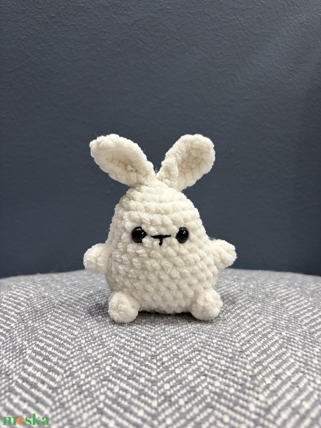 Horgolt húsvéti nyuszi - játék & sport - plüssállat & játékfigura - más figura - Meska.hu