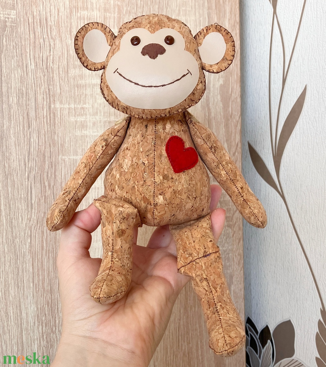 Majmocska Makka - játék & sport - plüssállat & játékfigura - majom - Meska.hu Majmocska Makka - játék & sport - plüssállat & játékfigura - majom - Meska.hu