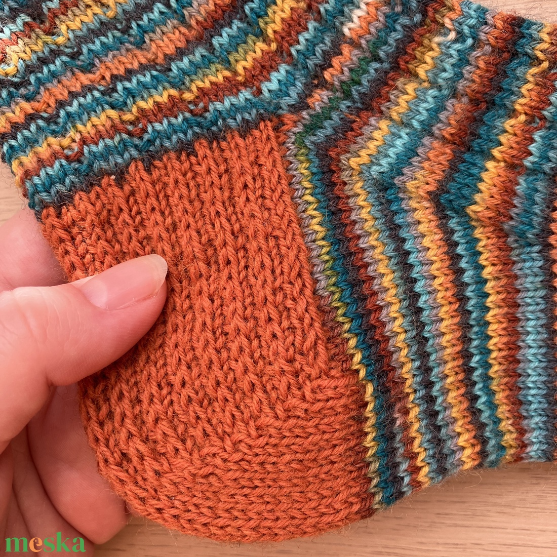 Vékony gyapjúzokni. Méret: 36�37 - ruha & divat - cipő & papucs - zokni - Meska.hu