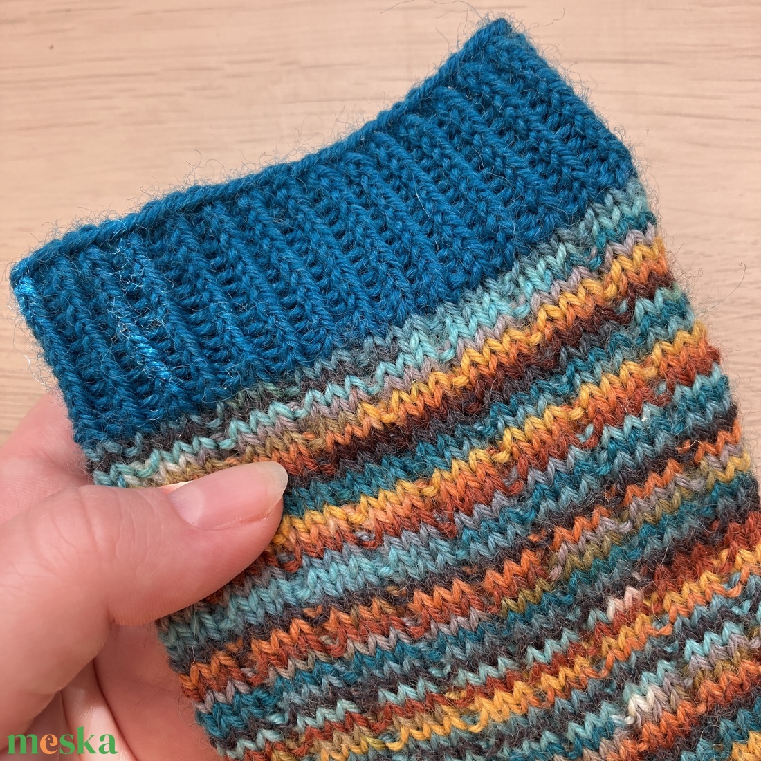 Vékony gyapjúzokni. Méret: 36�37 - ruha & divat - cipő & papucs - zokni - Meska.hu