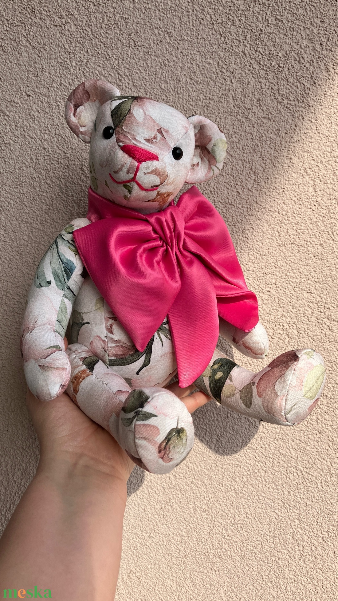 Mackó Rózsakert - játék & sport - plüssállat & játékfigura - maci - Meska.hu