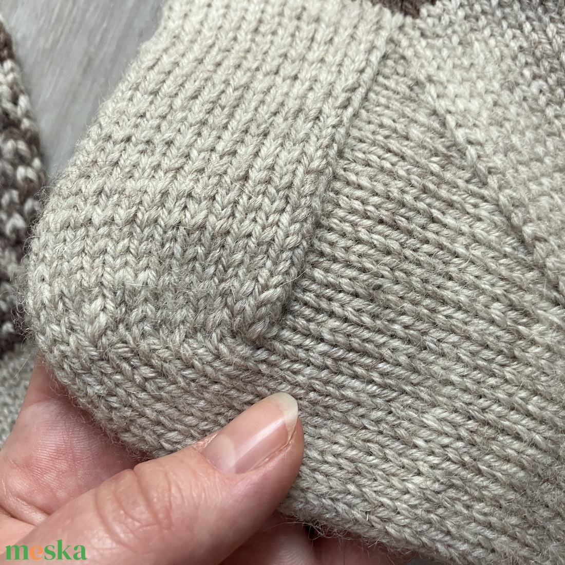 gyapjúzokni. Méret: 42-43 - ruha & divat - cipő & papucs - zokni - Meska.hu