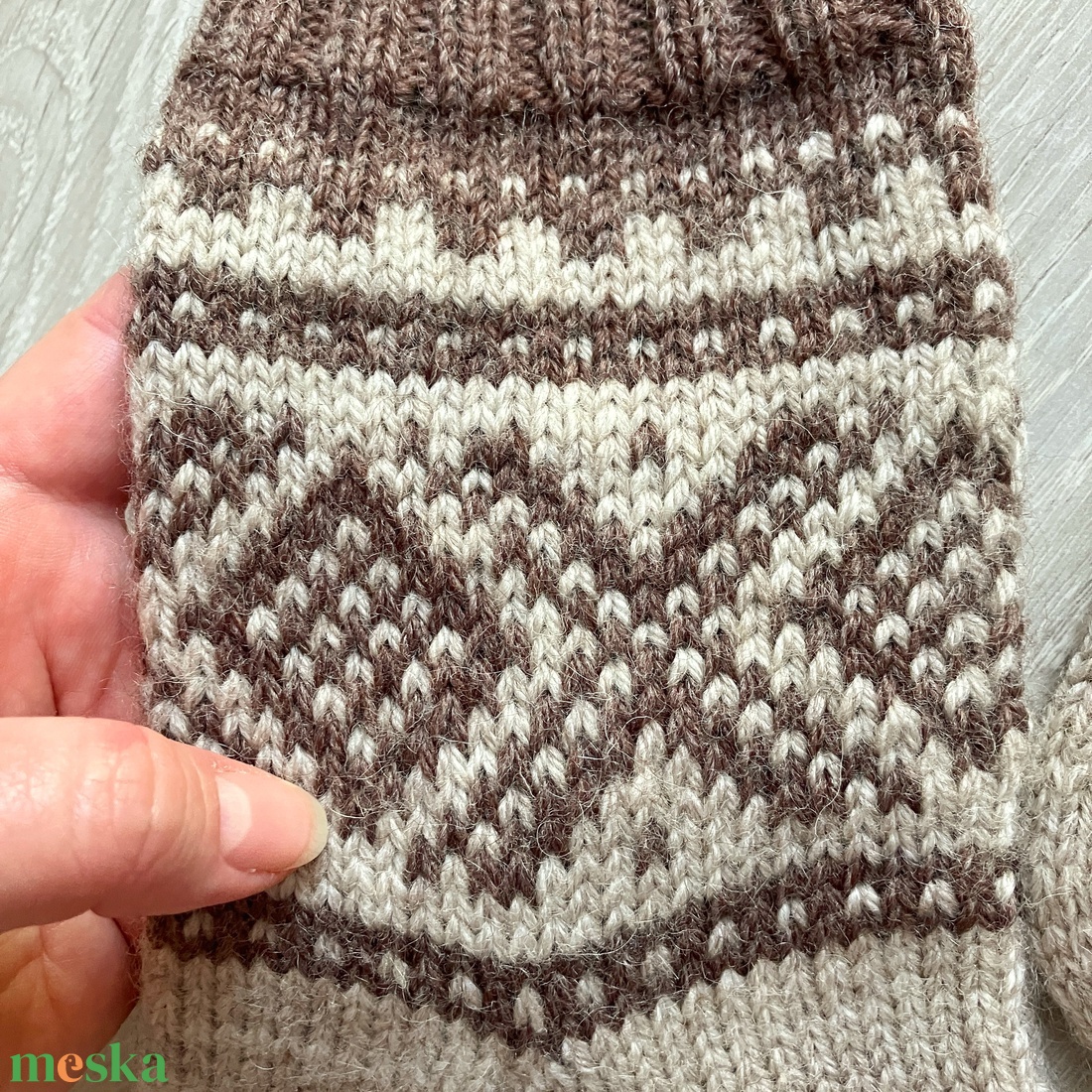 gyapjúzokni. Méret: 42-43 - ruha & divat - cipő & papucs - zokni - Meska.hu