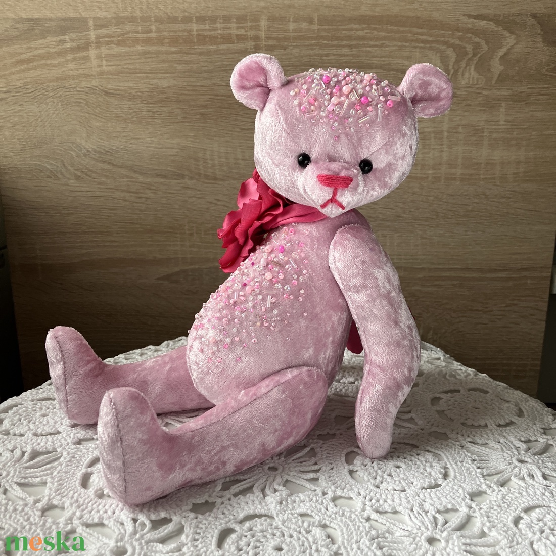Peony mackó - játék & sport - plüssállat & játékfigura - maci - Meska.hu