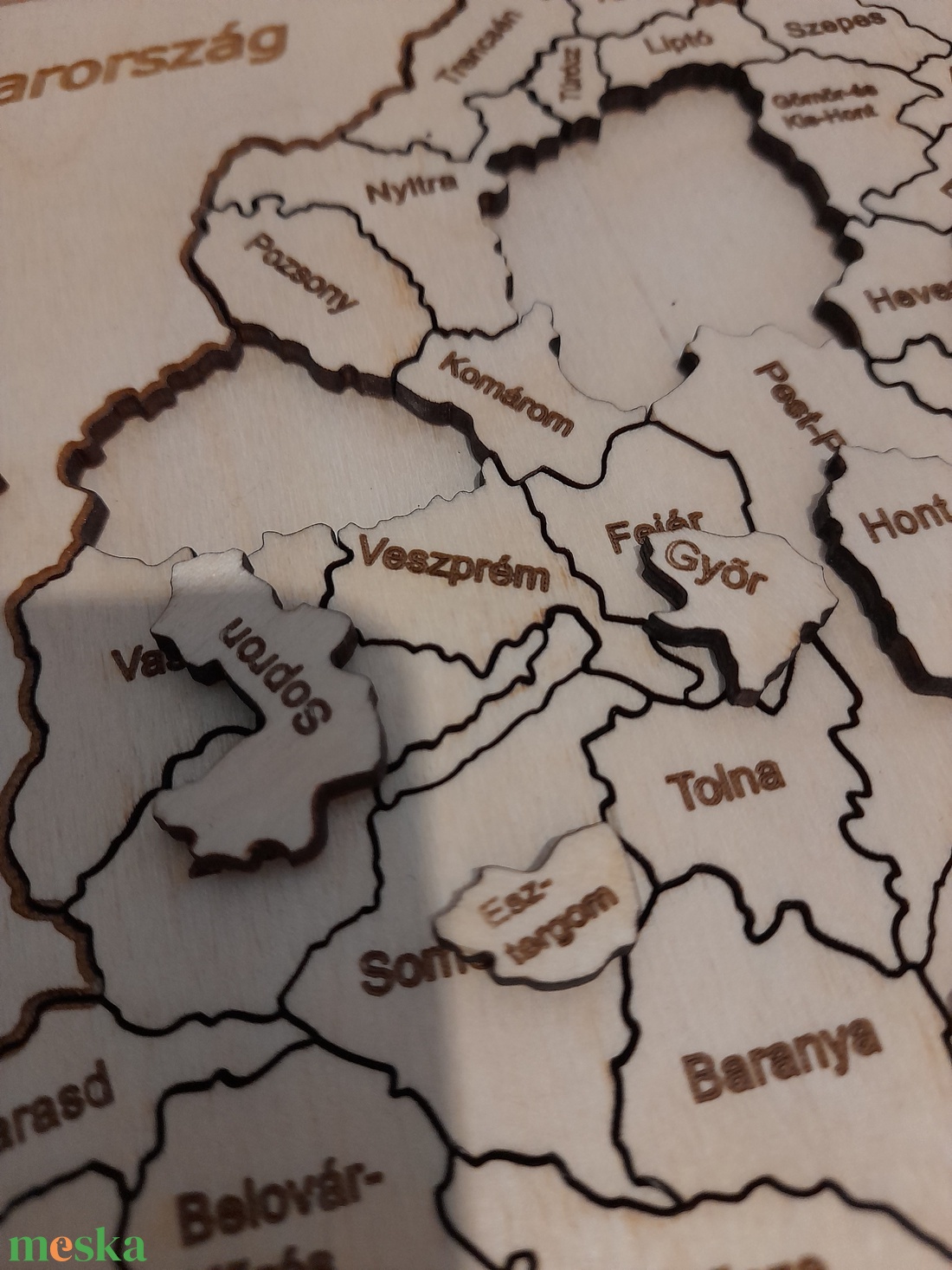 Nagy-Magyarország puzzle fából - játék & sport - puzzle - hagyományos puzzle - Meska.hu Nagy-Magyarország puzzle fából - játék & sport - puzzle - hagyományos puzzle - Meska.hu