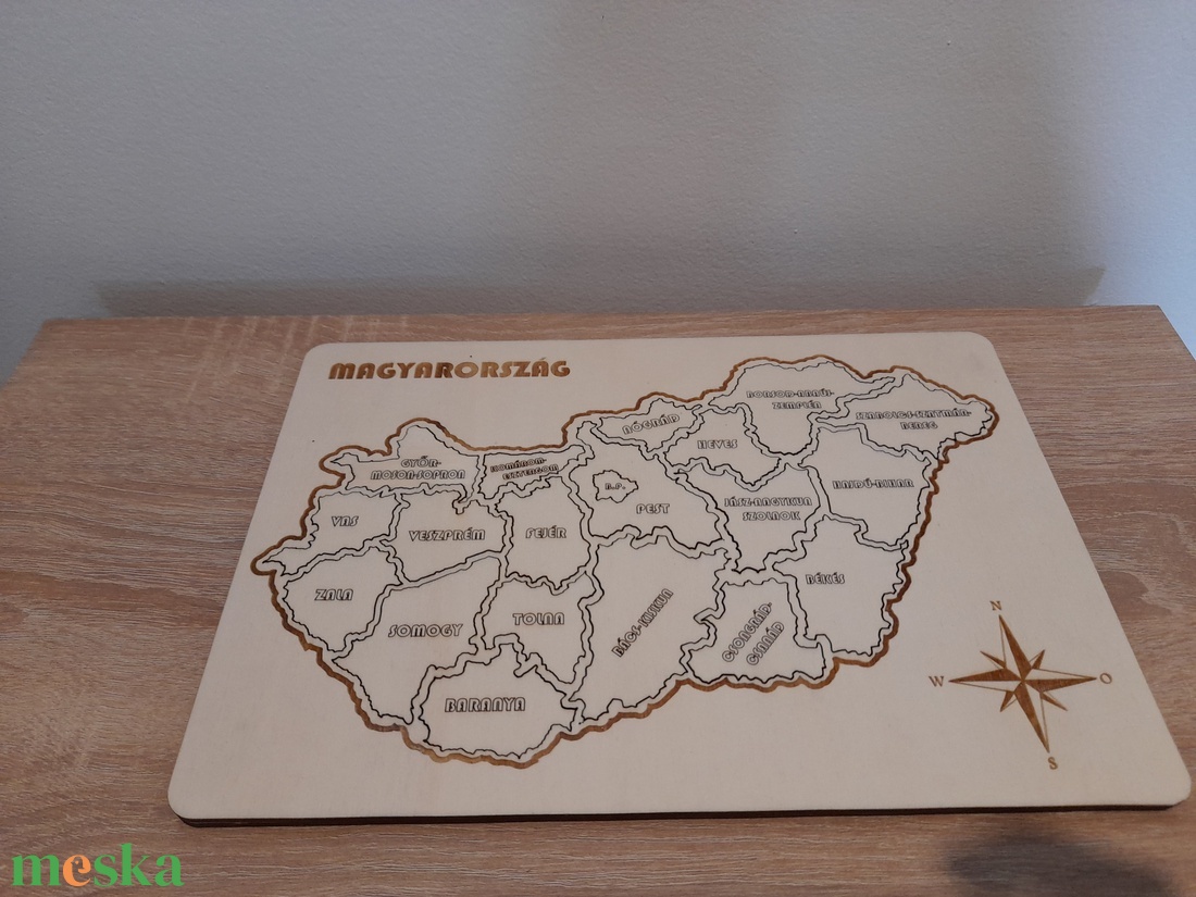 Fa Magyarország puzzle - játék & sport - puzzle - hagyományos puzzle - Meska.hu