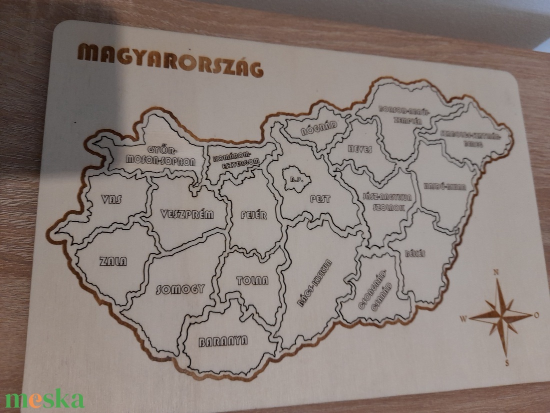 Fa Magyarország puzzle - játék & sport - puzzle - hagyományos puzzle - Meska.hu