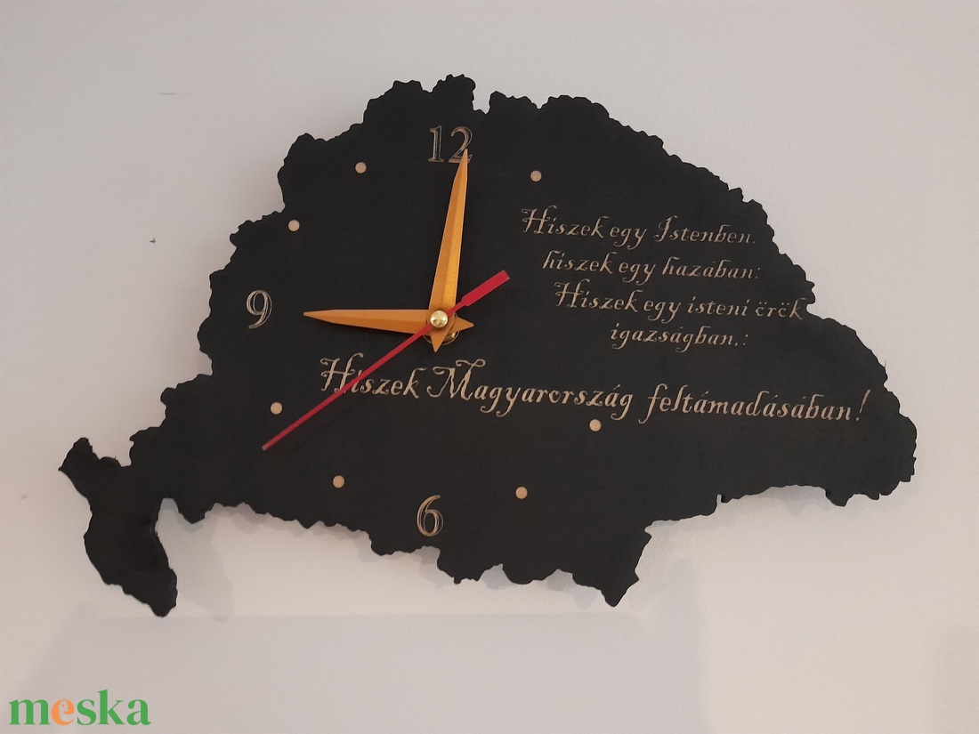 Nagy - Magyarország falióra - otthon & életmód - dekoráció - fali és függő dekoráció - falióra & óra - Meska.hu Nagy - Magyarország falióra - otthon & életmód - dekoráció - fali és függő dekoráció - falióra & óra - Meska.hu