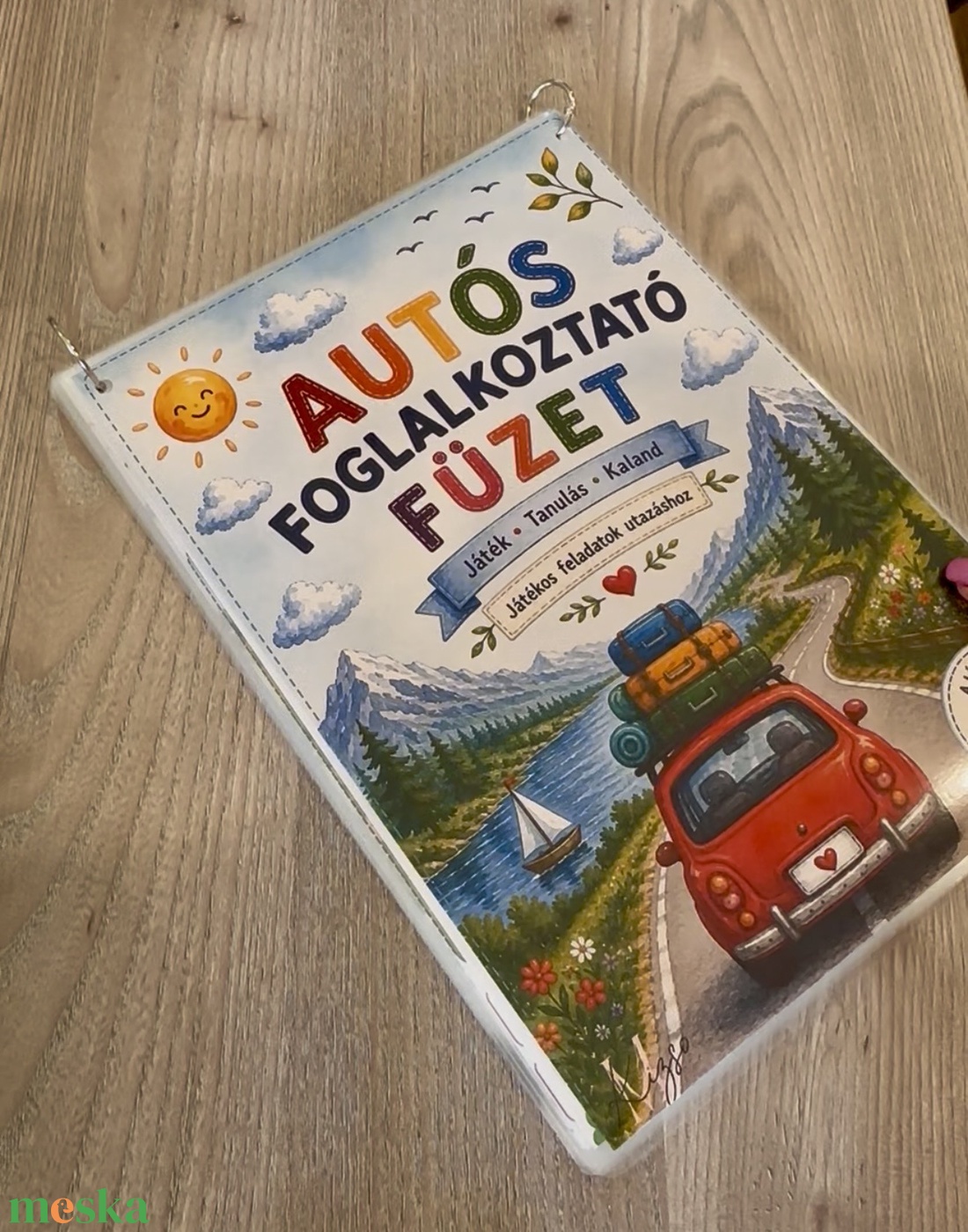 Autós Foglalkoztató Füzet � Játékos utazás gyerekeknek! - játék & sport - készségfejlesztő és logikai játék - oktató játékok - Meska.hu