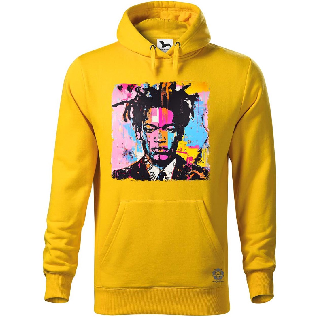 Basquiat pop art v2 - ruha & divat - férfi ruha - férfi pulóver - Meska.hu