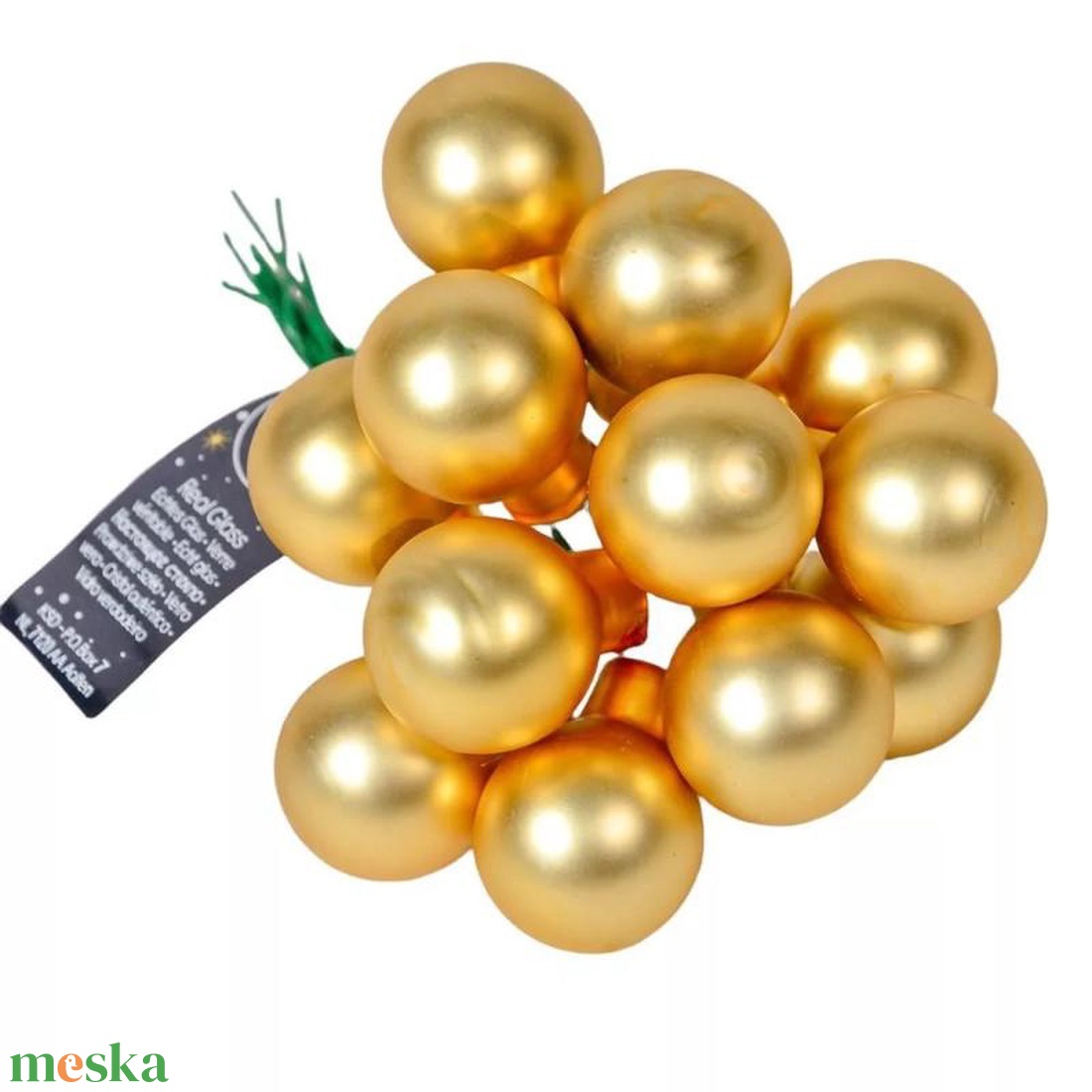 Üveggömb pick 2 cm - világos arany - matt 12 db - kellékek & szerszámok - dekorációs kellékek - üveggömb pick - Meska.hu Üveggömb pick 2 cm - világos arany - matt 12 db - kellékek & szerszámok - dekorációs kellékek - üveggömb pick - Meska.hu