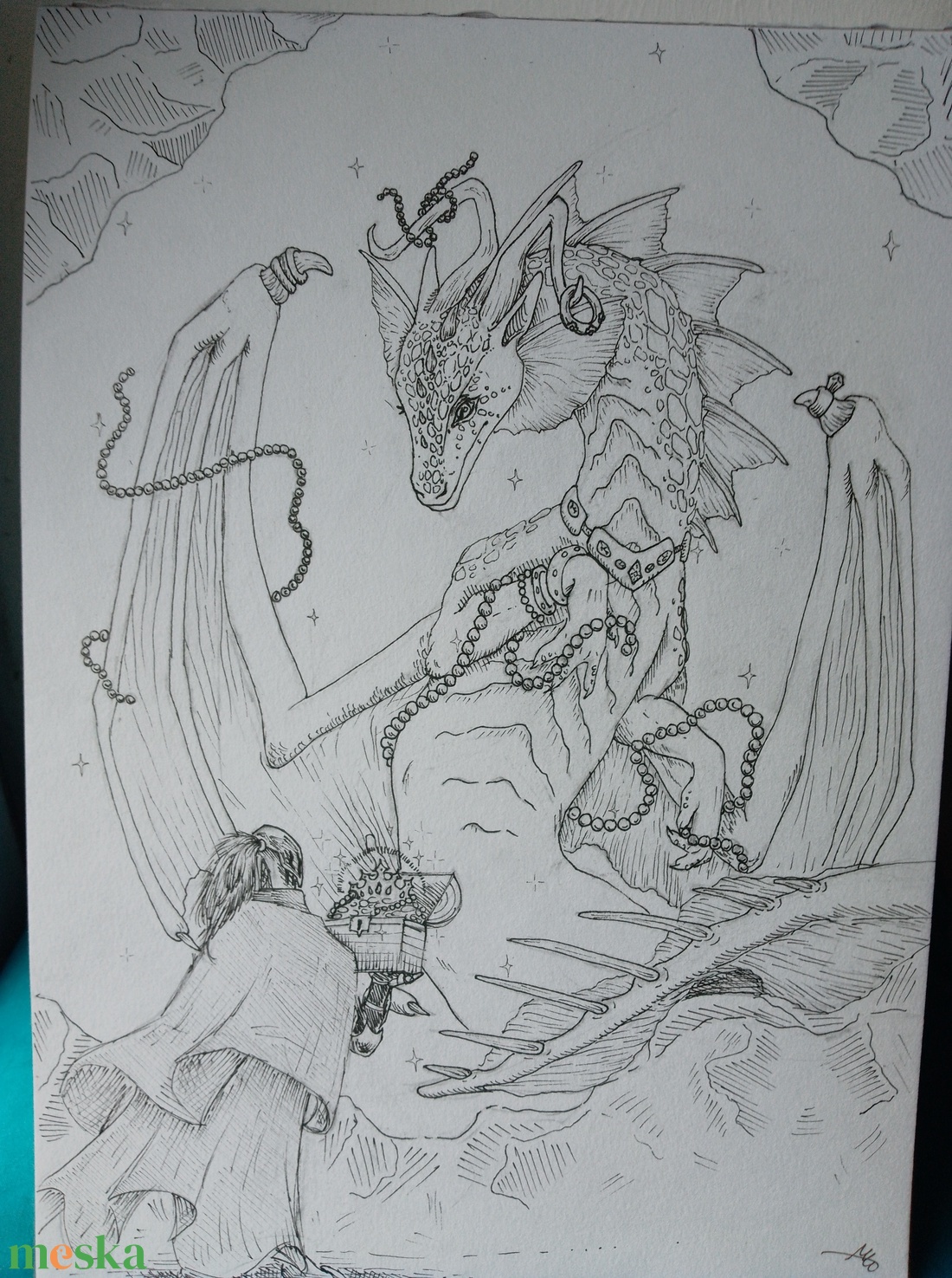 Szövetség - művészet - festmény - festmény vegyes technika - Meska.hu