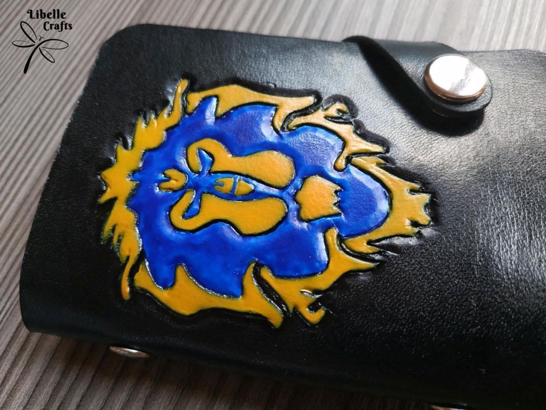 Alliance szimbólumos igazolványtartó - táska & tok - pénztárca & más tok - kártyatartó & irattartó - Meska.hu