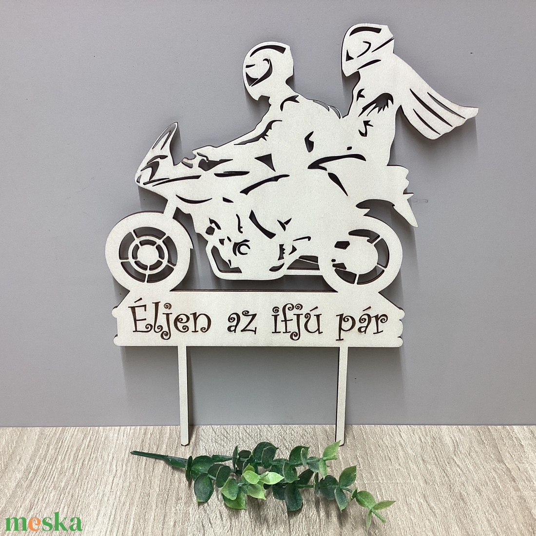 Motoros tortadísz - esküvő - dekoráció - sütidísz - Meska.hu Motoros tortadísz - esküvő - dekoráció - sütidísz - Meska.hu