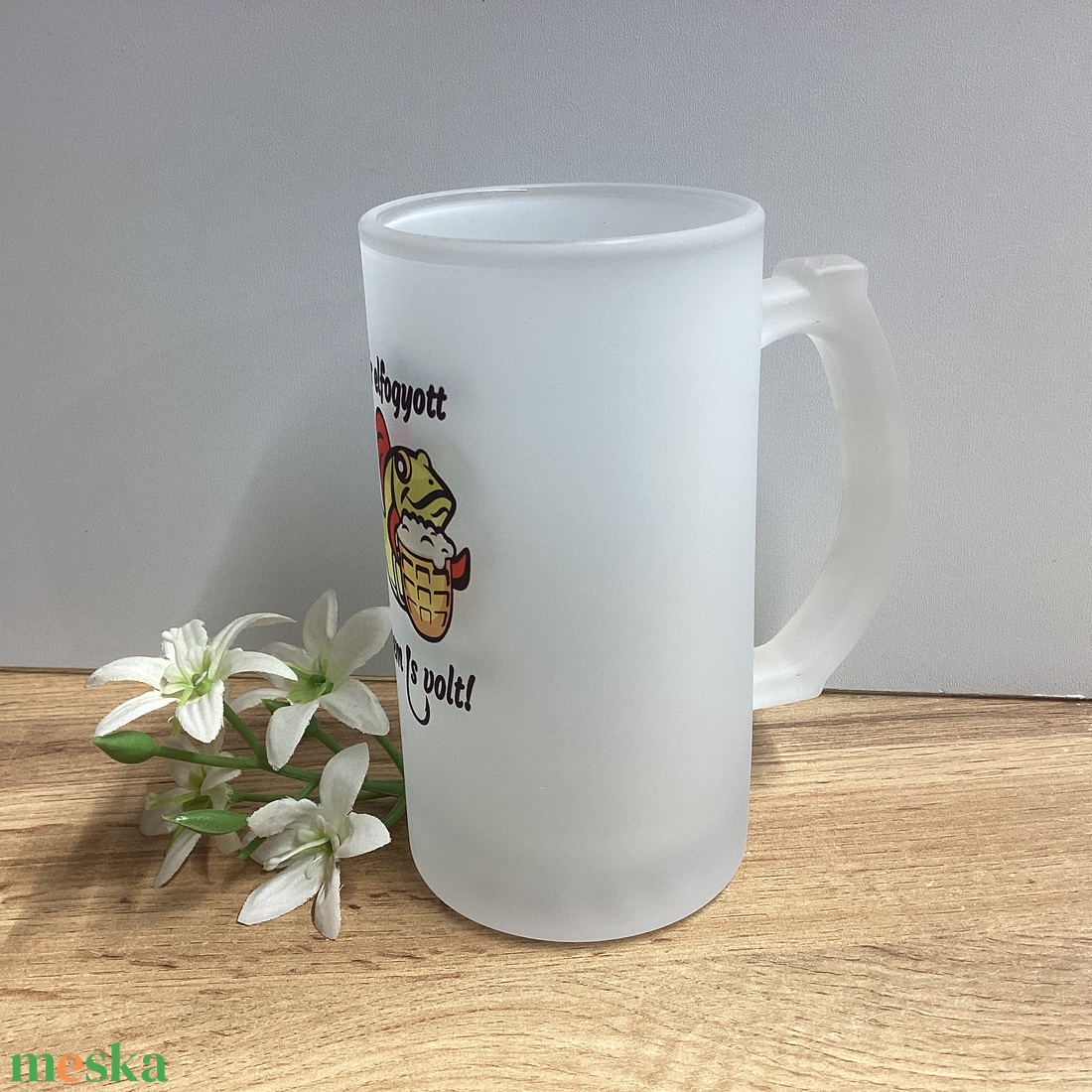 Horgászoknak ajándék   - otthon & életmód - konyhafelszerelés, tálalás - tálalás - sörös pohár és korsó - Meska.hu