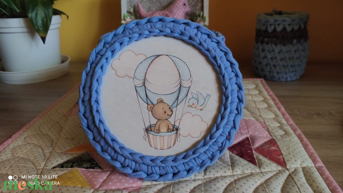 Horgolt tároló - baba - mama - babaszoba dekoráció - Meska.hu