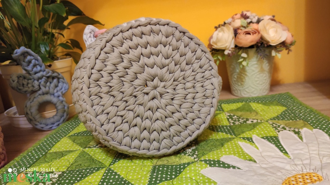 Nyuszis tároló - otthon & életmód - babaszoba, gyerekszoba - Meska.hu