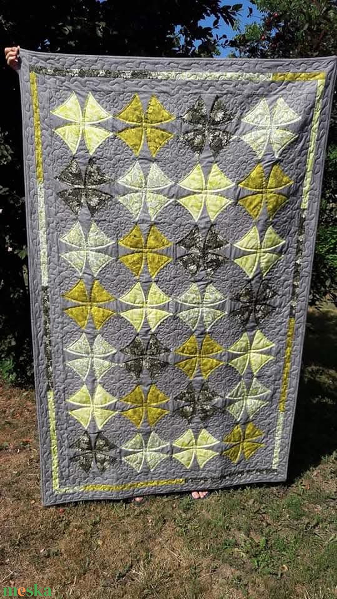 Patchwork takaró  - otthon & életmód - lakástextil - felnőtt takaró, pléd - Meska.hu