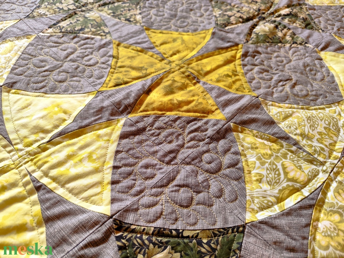 Patchwork takaró  - otthon & életmód - lakástextil - felnőtt takaró, pléd - Meska.hu