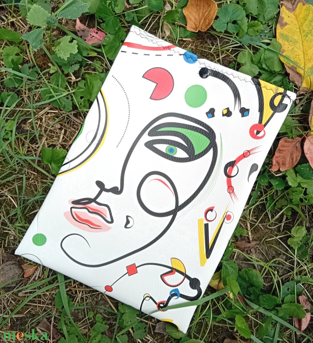 Textilbőr könyvtok, Miro stílusú képpel - könyv & zene - könyvtok - Meska.hu Textilbőr könyvtok, Miro stílusú képpel - könyv & zene - könyvtok - Meska.hu