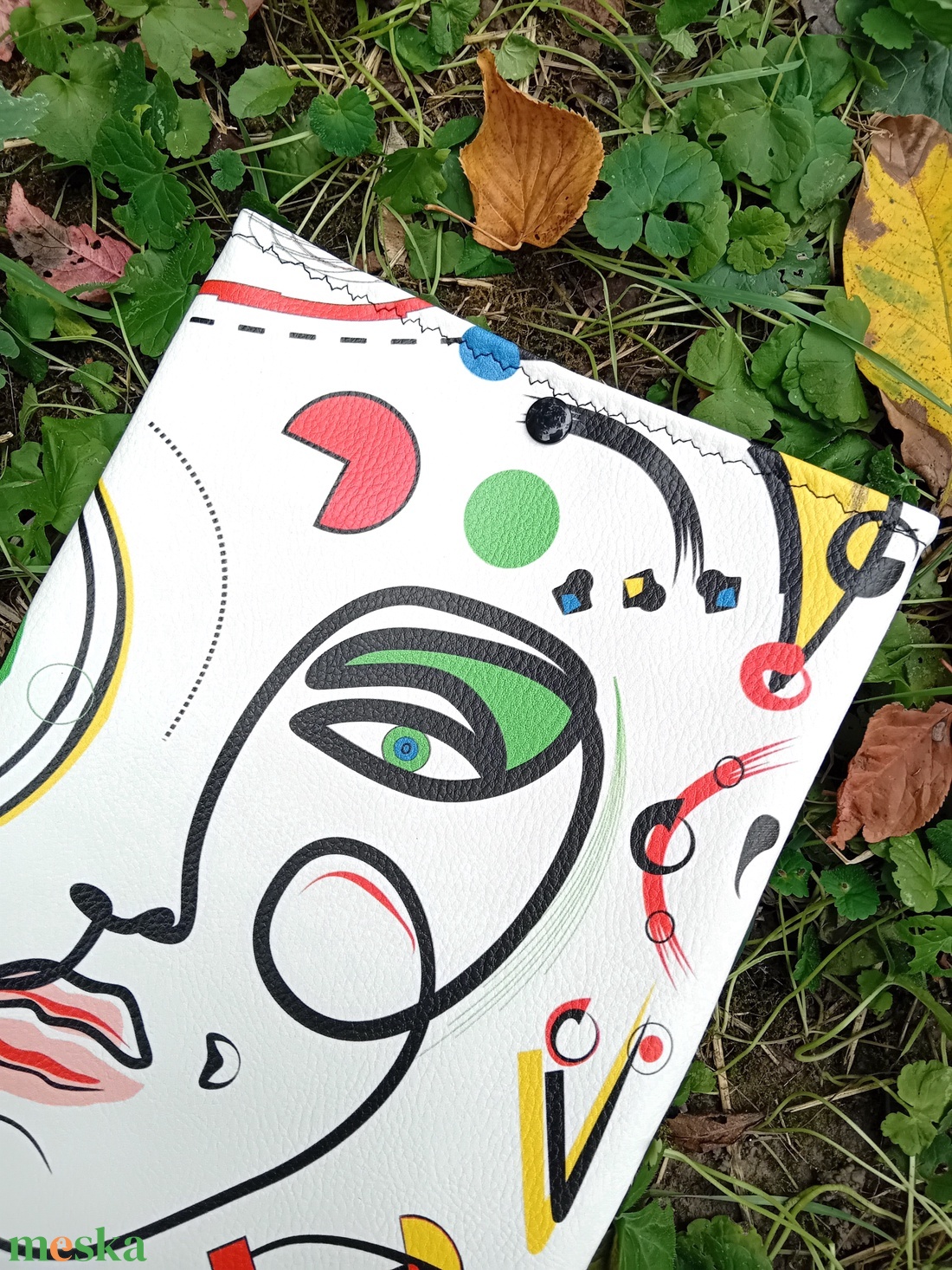 Textilbőr könyvtok, Miro stílusú képpel - könyv & zene - könyvtok - Meska.hu Textilbőr könyvtok, Miro stílusú képpel - könyv & zene - könyvtok - Meska.hu