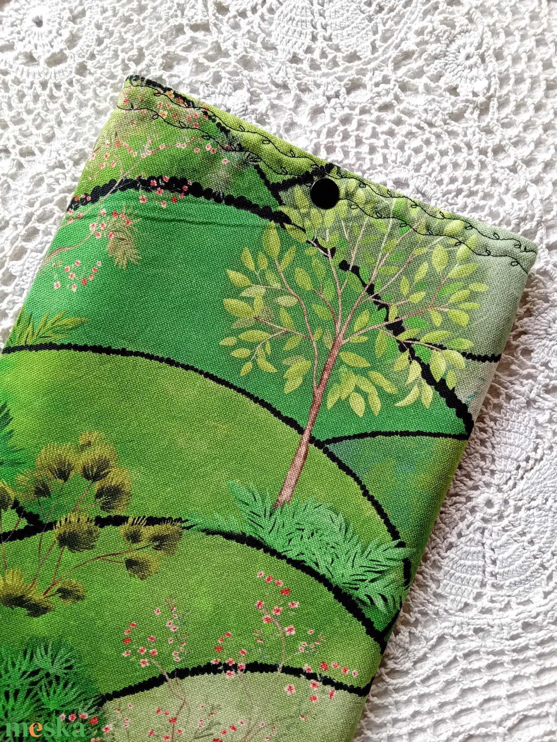 Könyvtok, tavaszi kert, tablet, e-book tok - könyv & zene - könyvtok - Meska.hu