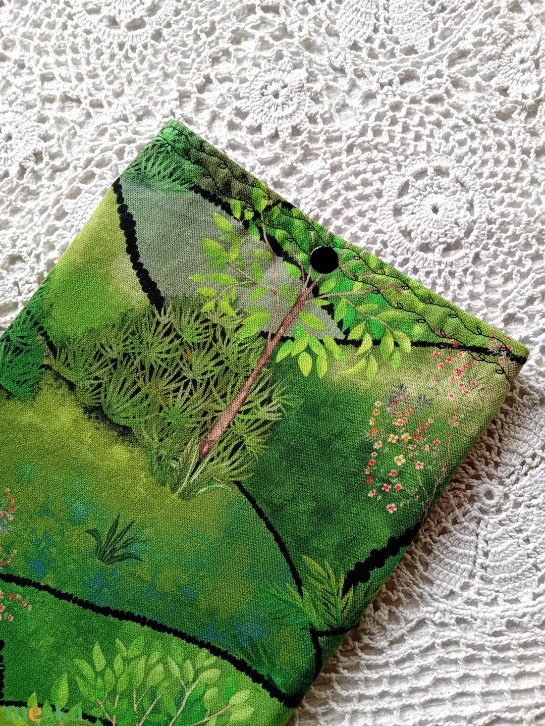 Könyvtok, tavaszi kert, tablet, e-book tok - könyv & zene - könyvtok - Meska.hu