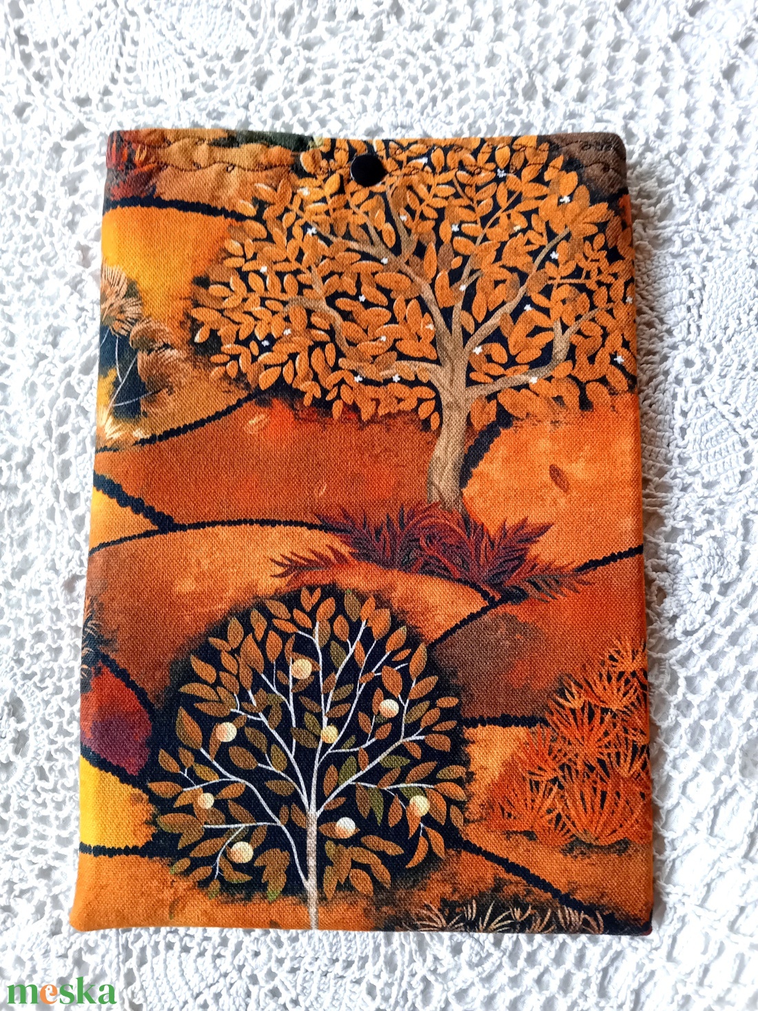 Könyvtok, őszi kert, tablet, e-book tok - könyv & zene - könyvtok - Meska.hu