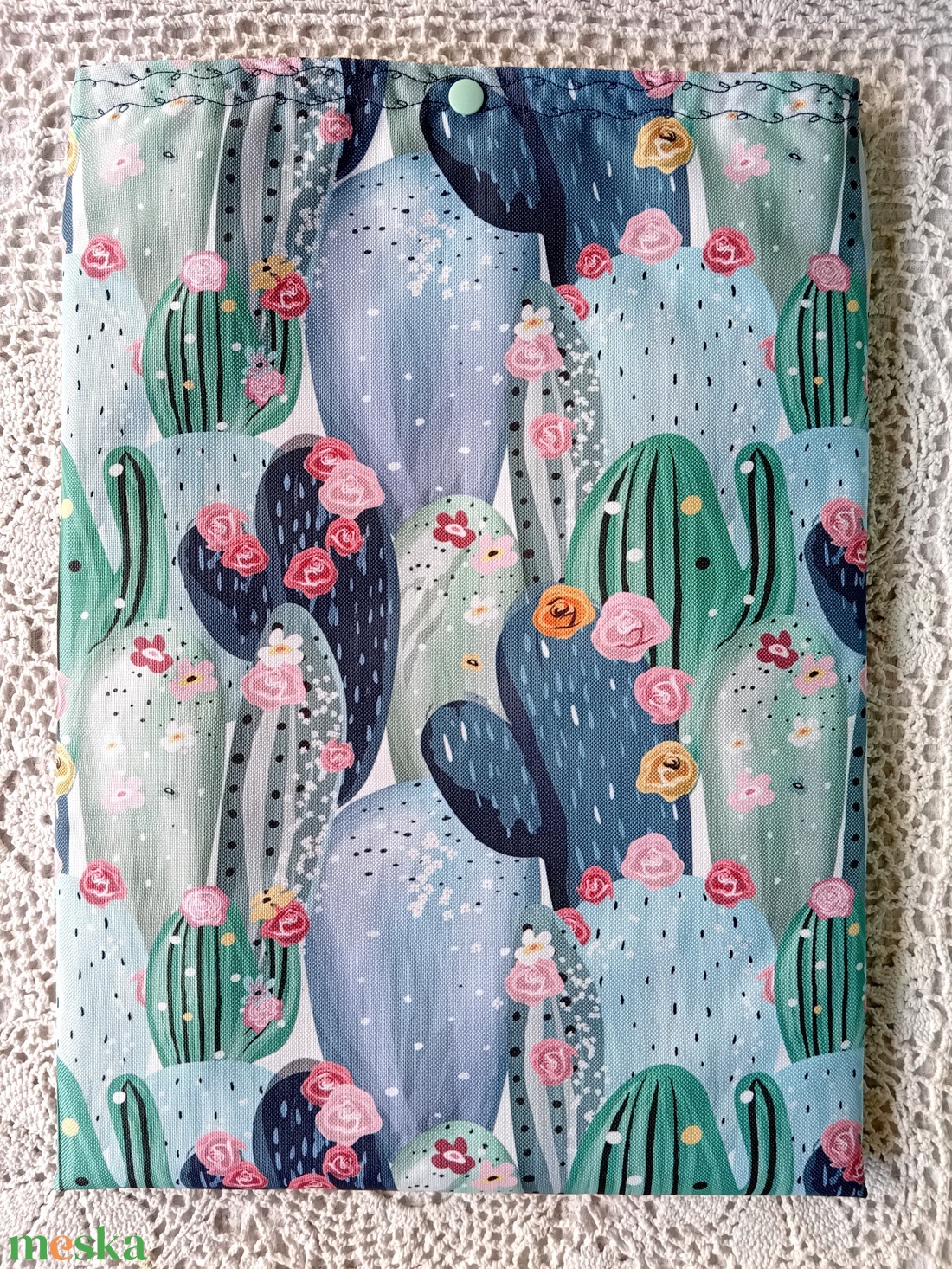 Vízhatlan laptop védő tok, kaktuszok, laptoptok, laptoptartó  - táska & tok - laptoptáska, laptop hátizsák - Meska.hu