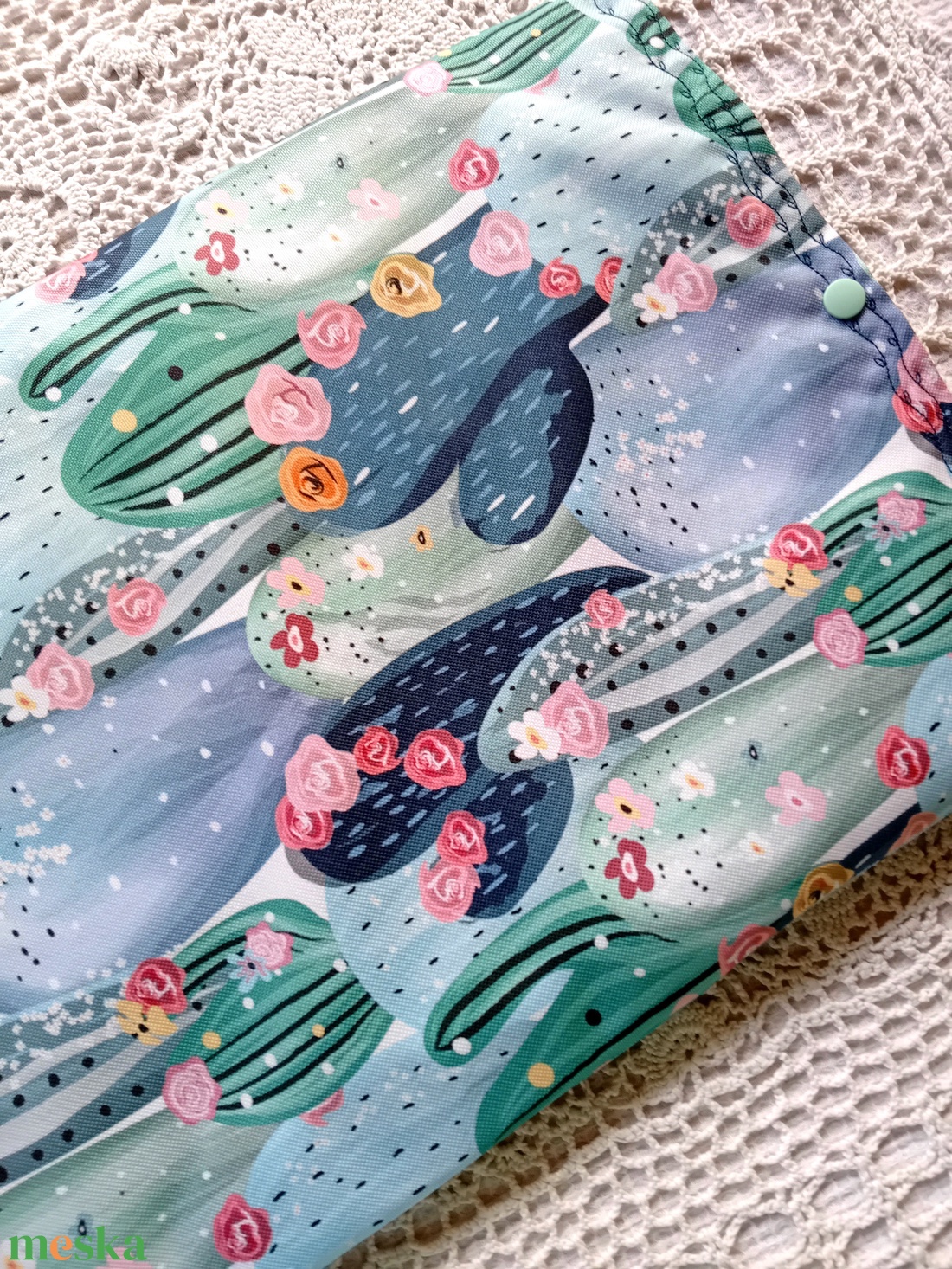 Vízhatlan laptop védő tok, kaktuszok, laptoptok, laptoptartó  - táska & tok - laptoptáska, laptop hátizsák - Meska.hu