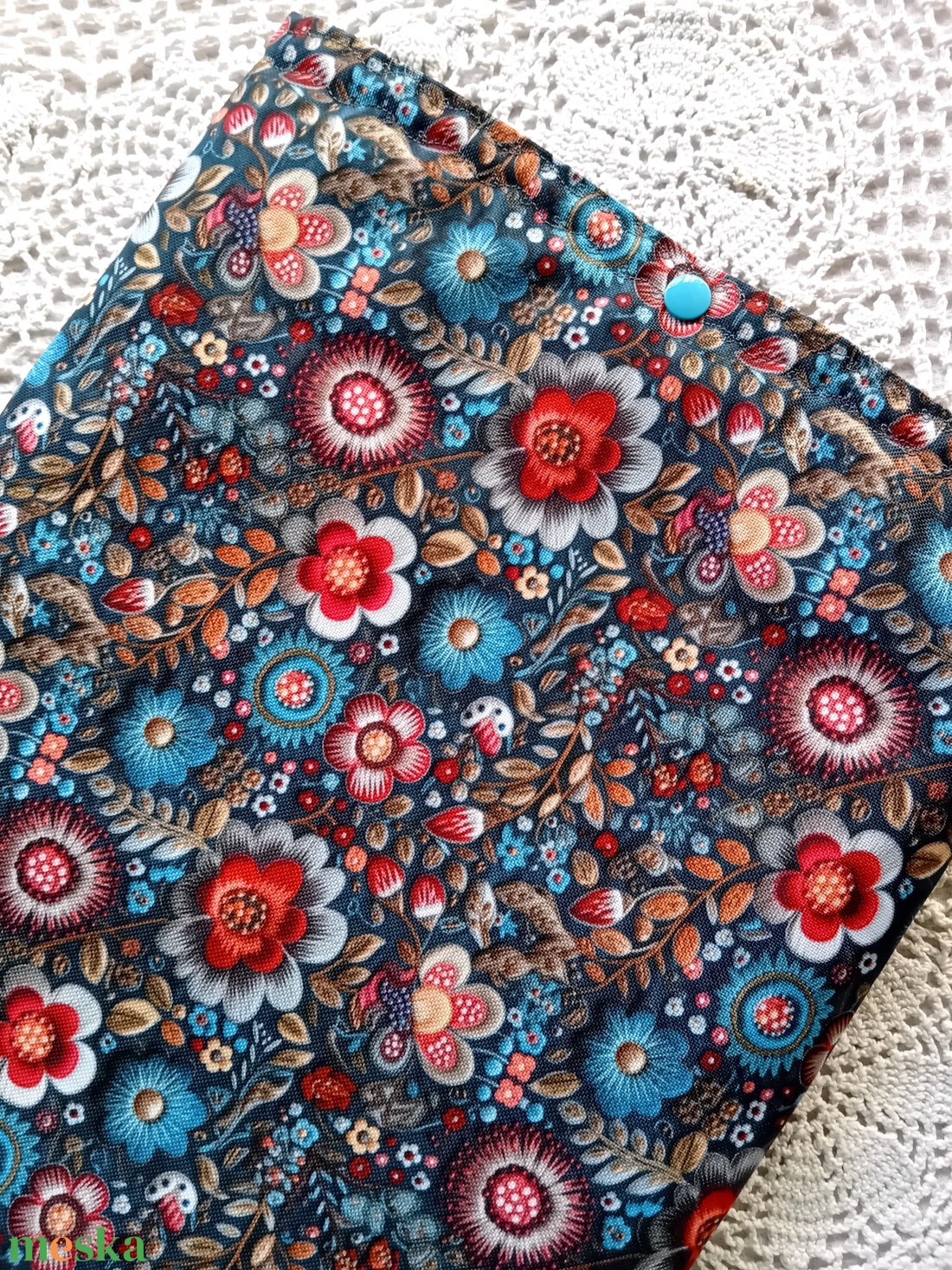 Vízhatlan laptop védő tok, virágos, laptoptok, laptoptartó  - táska & tok - laptoptáska, laptop hátizsák - Meska.hu