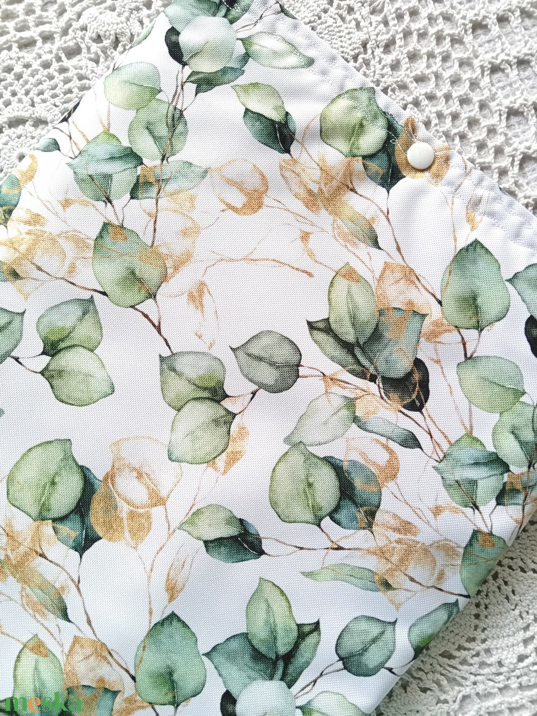 Vízhatlan laptop védő tok, eukaliptusz levél, laptoptok, laptoptartó  - táska & tok - laptoptáska, laptop hátizsák - Meska.hu