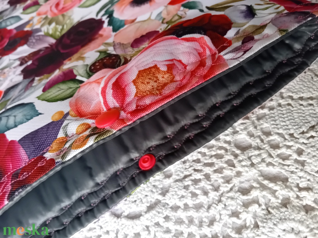 Vízhatlan laptop védő tok, világos rózsás, laptoptok, laptoptartó  - táska & tok - laptoptáska, laptop hátizsák - Meska.hu