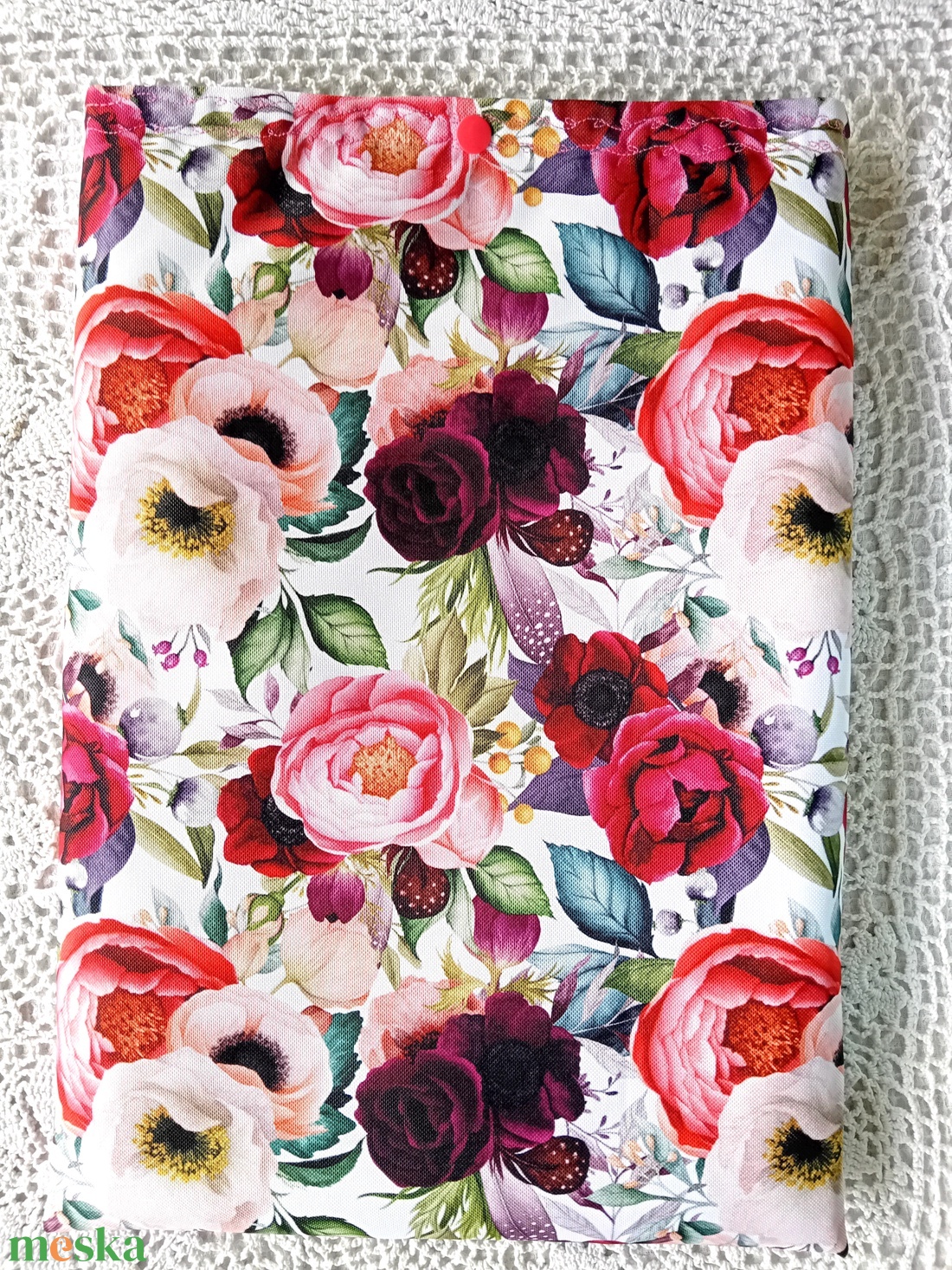 Vízhatlan laptop védő tok, világos rózsás, laptoptok, laptoptartó  - táska & tok - laptoptáska, laptop hátizsák - Meska.hu