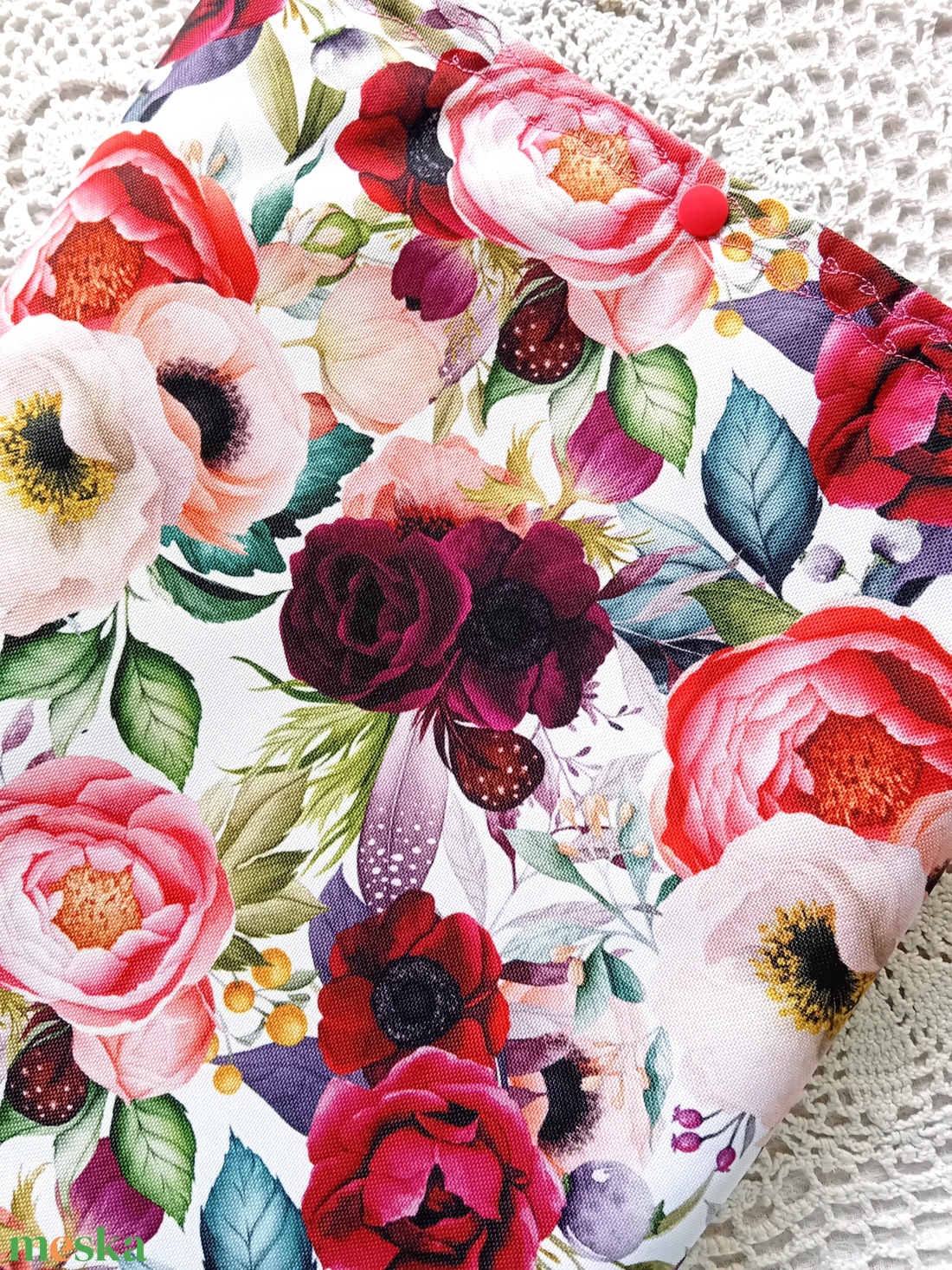 Vízhatlan laptop védő tok, világos rózsás, laptoptok, laptoptartó  - táska & tok - laptoptáska, laptop hátizsák - Meska.hu