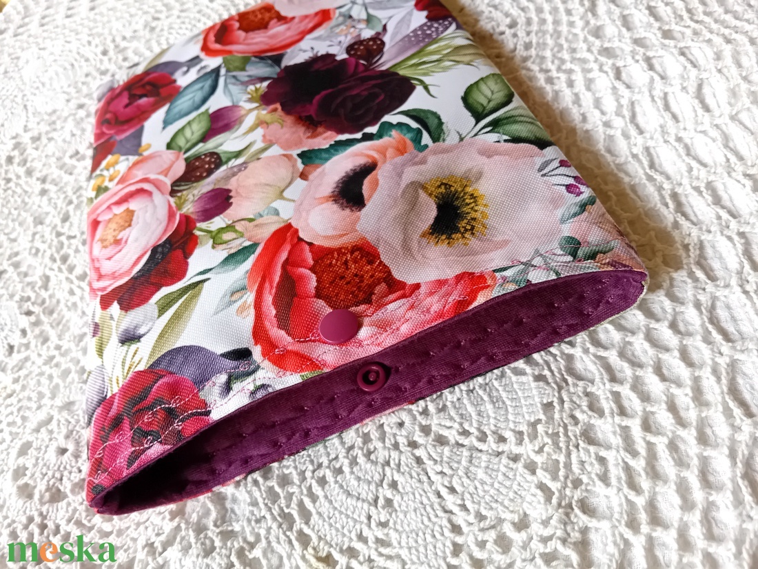 Vízhatlan könyvtok, rózsás - könyv & zene - könyvtok - Meska.hu