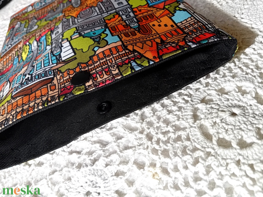 Vízhatlan könyvtok, Budapest mintás - könyv & zene - könyvtok - Meska.hu