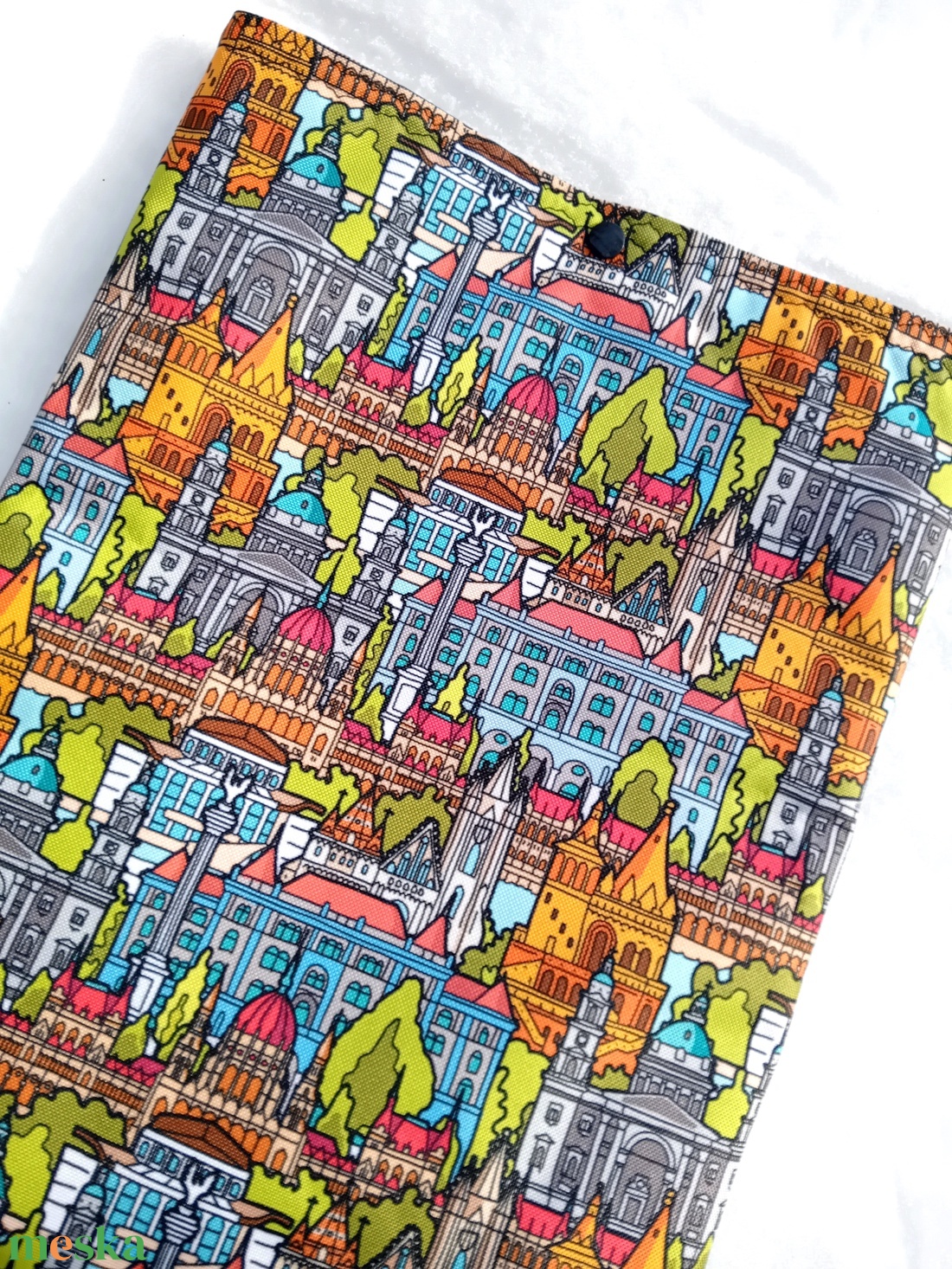 Vízhatlan laptop védő tok, Budapest mintás, laptoptok, laptoptartó  - táska & tok - laptoptáska, laptop hátizsák - Meska.hu